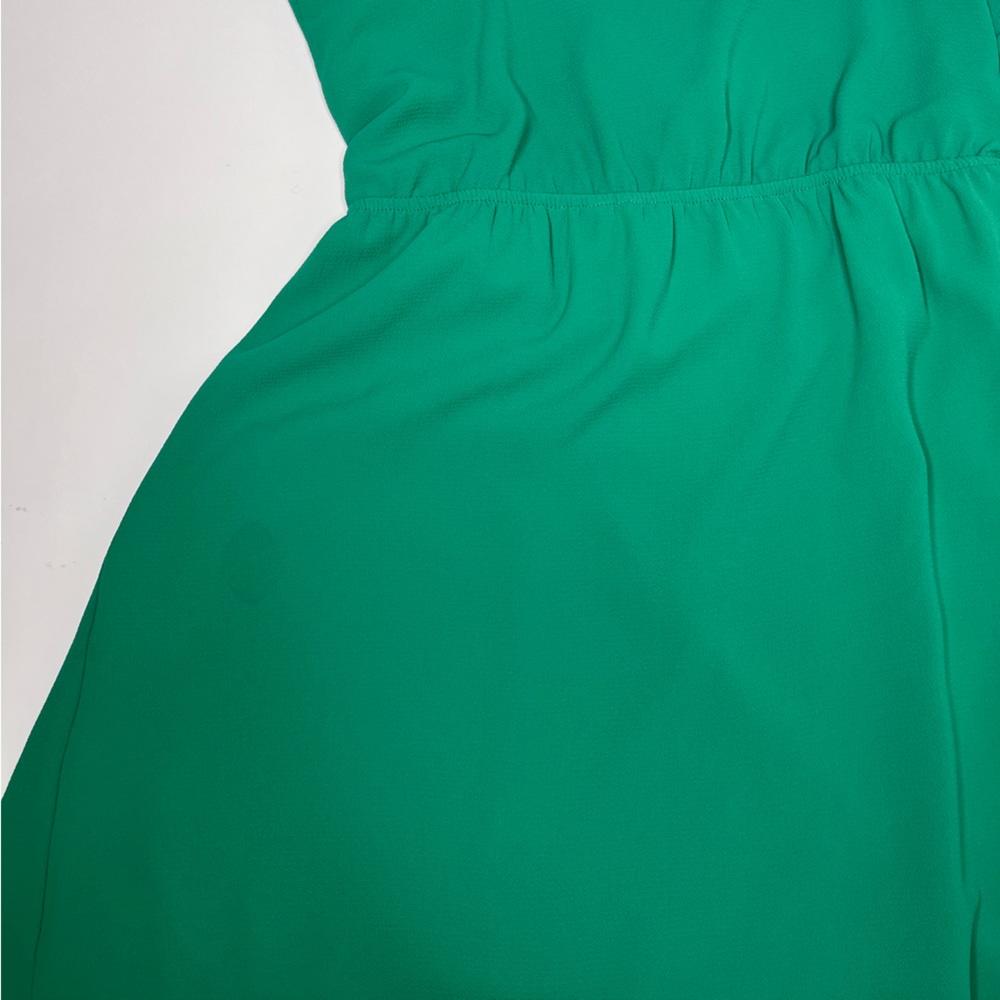 VICI Green Sleeveless Wrap Tie Mini Dress Medium - Picture 6 of 6